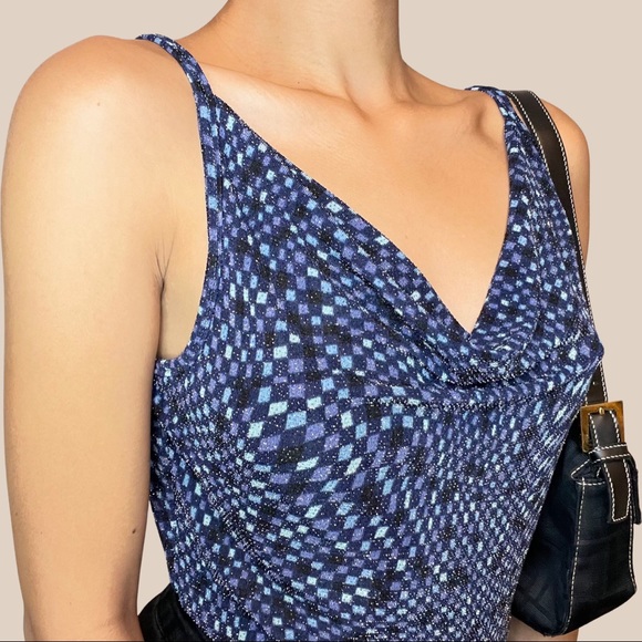 💙 Cowl sparkly top 💙 - Picture 3 of 4